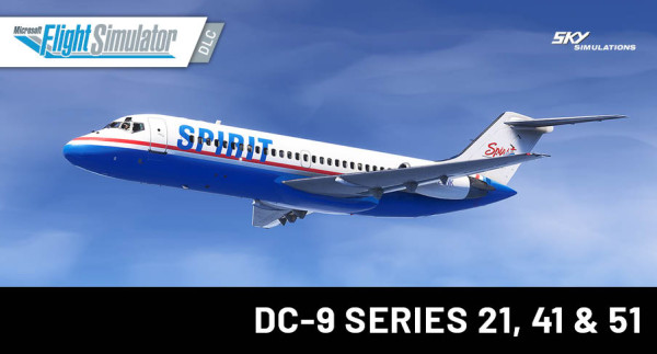 SkySimulations - DC-9 Series 21, 41 & 51 MSFS 2024