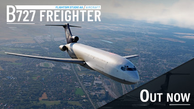 FlightSim Studio - B727 Freighter | Jetzt erhältlich
