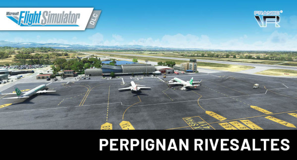 France VFR - LFMP - Perpignan Rivesaltes MSFS