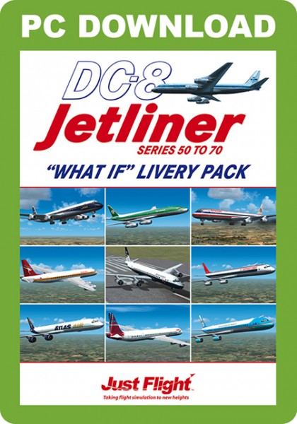 DC-8 Jetliner 50-70 'What if?' Livery Pack