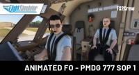 FS2Crew: Animated First Officer - PMDG 777 SOP 1 MSFS FS2Crew: Animated First Officer - PMDG 777 SOP 1 MSFS