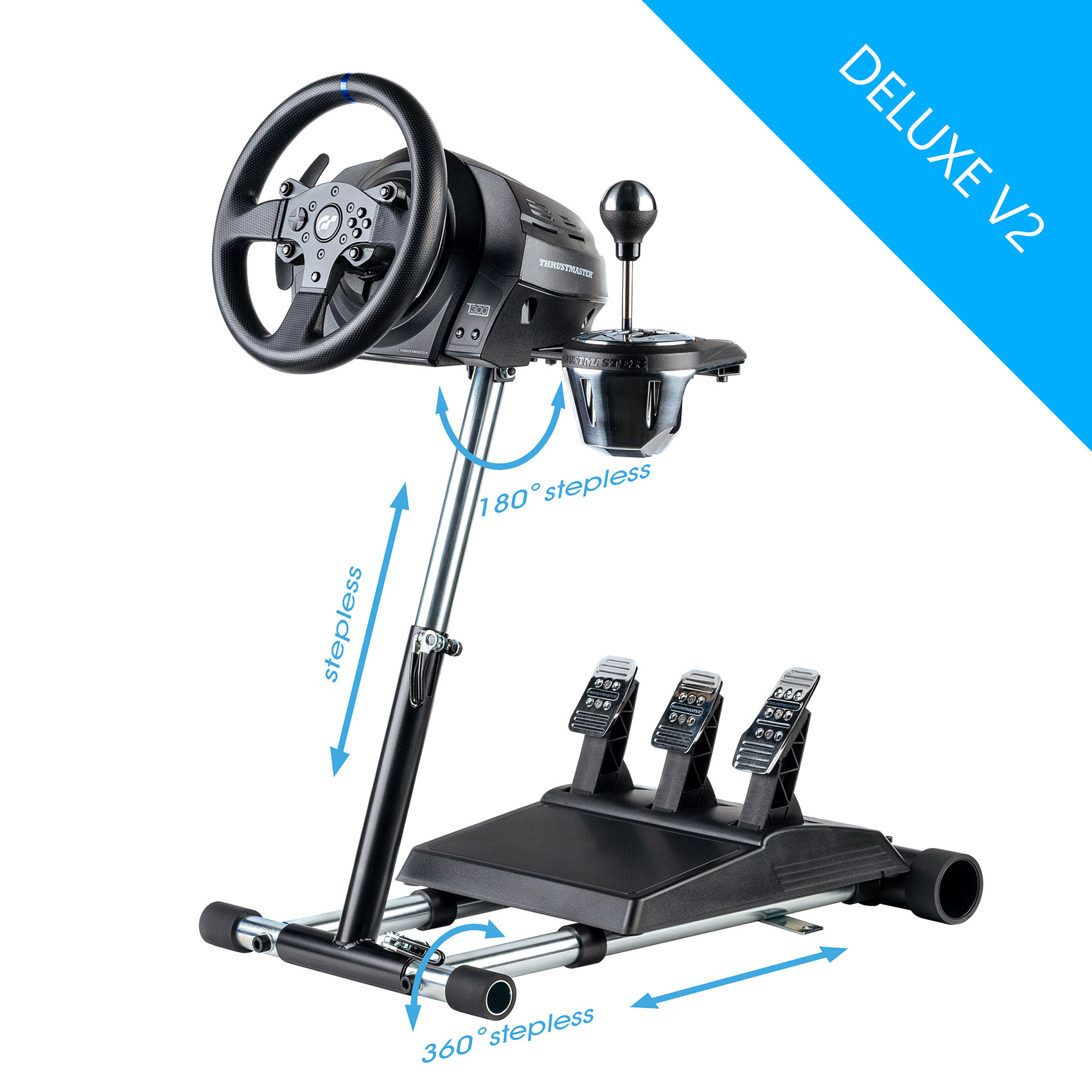 Wheel Stand Pro for Thrustmaster T300RS/TX/T150/TMX - DELUXE V2