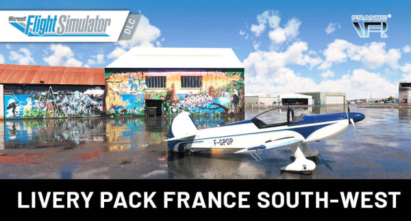 France VFR - Livery Pack France South-West MSFS
