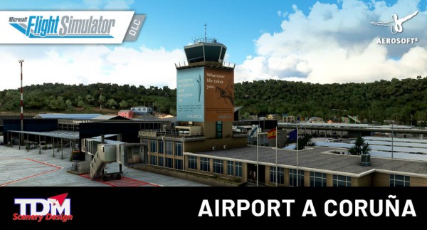 TDM Scenery Design - Airport A Coruña
