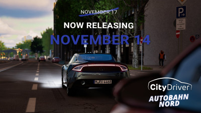 CityDriver Autobahn Nord DLC | Release on November 14th!