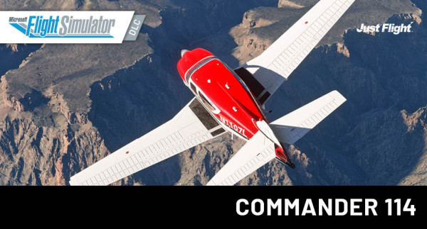 Just Flight - Black Square - Commander 114 MSFS