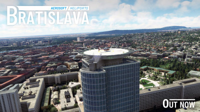 Aerosoft Heliports Bratislava | Out now