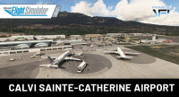 France VFR - LFKC - Calvi Sainte-Catherine Airport MSFS France VFR - LFKC - Calvi Sainte-Catherine Airport MSFS