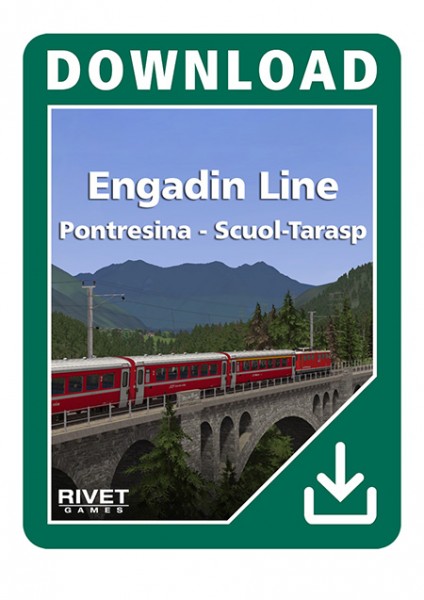 Engadin Line: Pontresina - Scuol-Tarasp Route