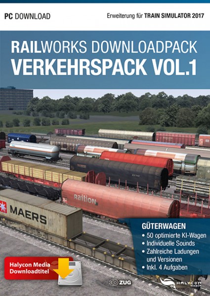 Railworks Downloadpack - Verkehrspack Vol. 1 - Güterwagen