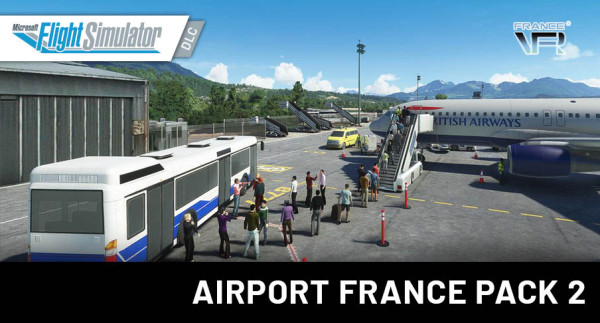 France VFR - Airport France Pack 2 MSFS