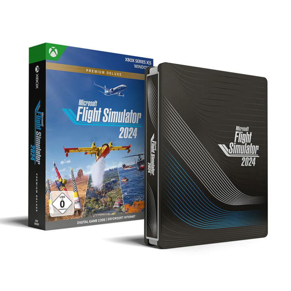 Microsoft Flight Simulator 2024 - Premium Deluxe SteelBook Edition