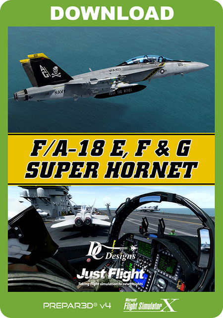 DC Designs F/A-18 E, F & G Super Hornet | Aerosoft US Shop