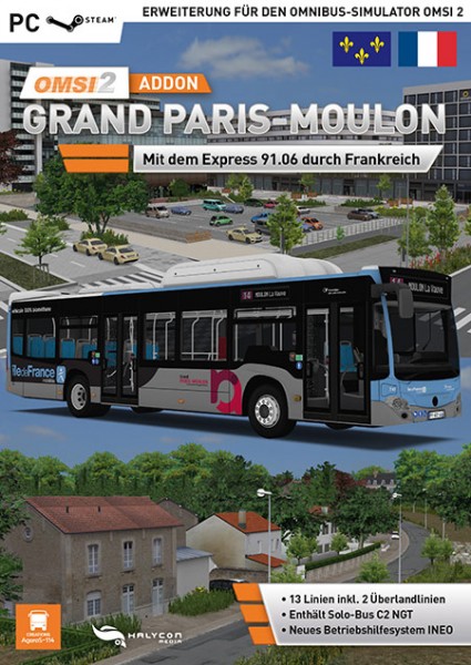 OMSI 2 Add-on Grand Paris-Moulon