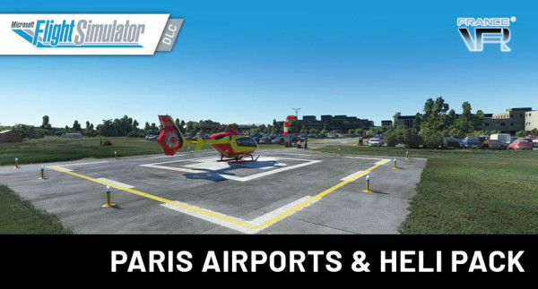 France VFR - Paris Airports & Heli Pack MSFS