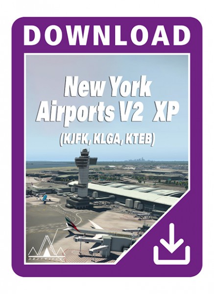 New York Airports V2 XP (KJFK, KLGA, KTEB)