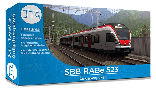 JTG - RABe 523 Aufgabenpaket Vol. 1