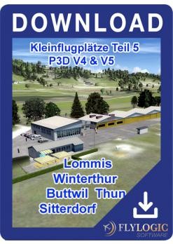 Kleinflugplätze Schweiz Teil 5 P3D