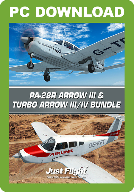 PA-28R Arrow III & Turbo Arrow III/IV Bundle (FSX/P3D) | Aerosoft Shop