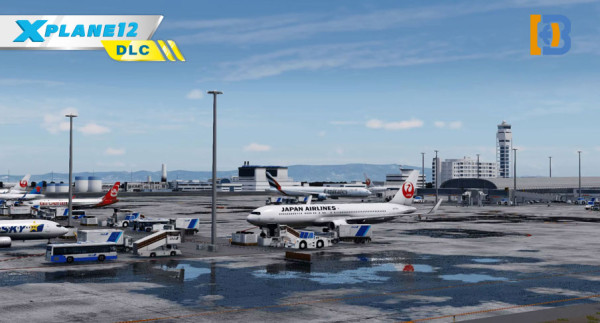 DarkBlue Scenery - RJBB - Kansai Intl Airport XP