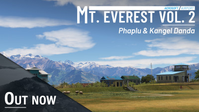 Mt. Everest Airports Vol.2 jetzt verfügbar