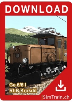 RhB Krokodil Ge 6/6 I Zug