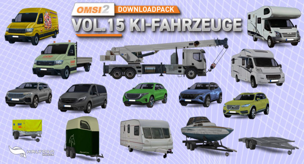 OMSI 2 Downloadpack Vol. 15 - AI Vehicles