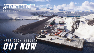 New release: Aerosoft Antarctica Vol. 1 – British Rothera and Beyond 