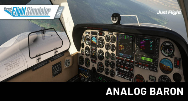 Just Flight - Steam Gauge Overhaul - Analog Baron MSFS