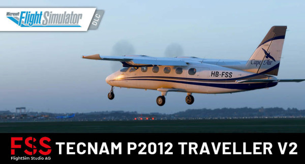 FlightSim Studio - Tecnam P2012 Traveller V2