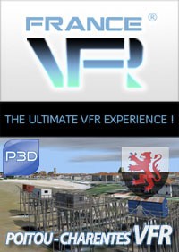 France VFR - Poitou-Charentes VFR P3D V4/V5