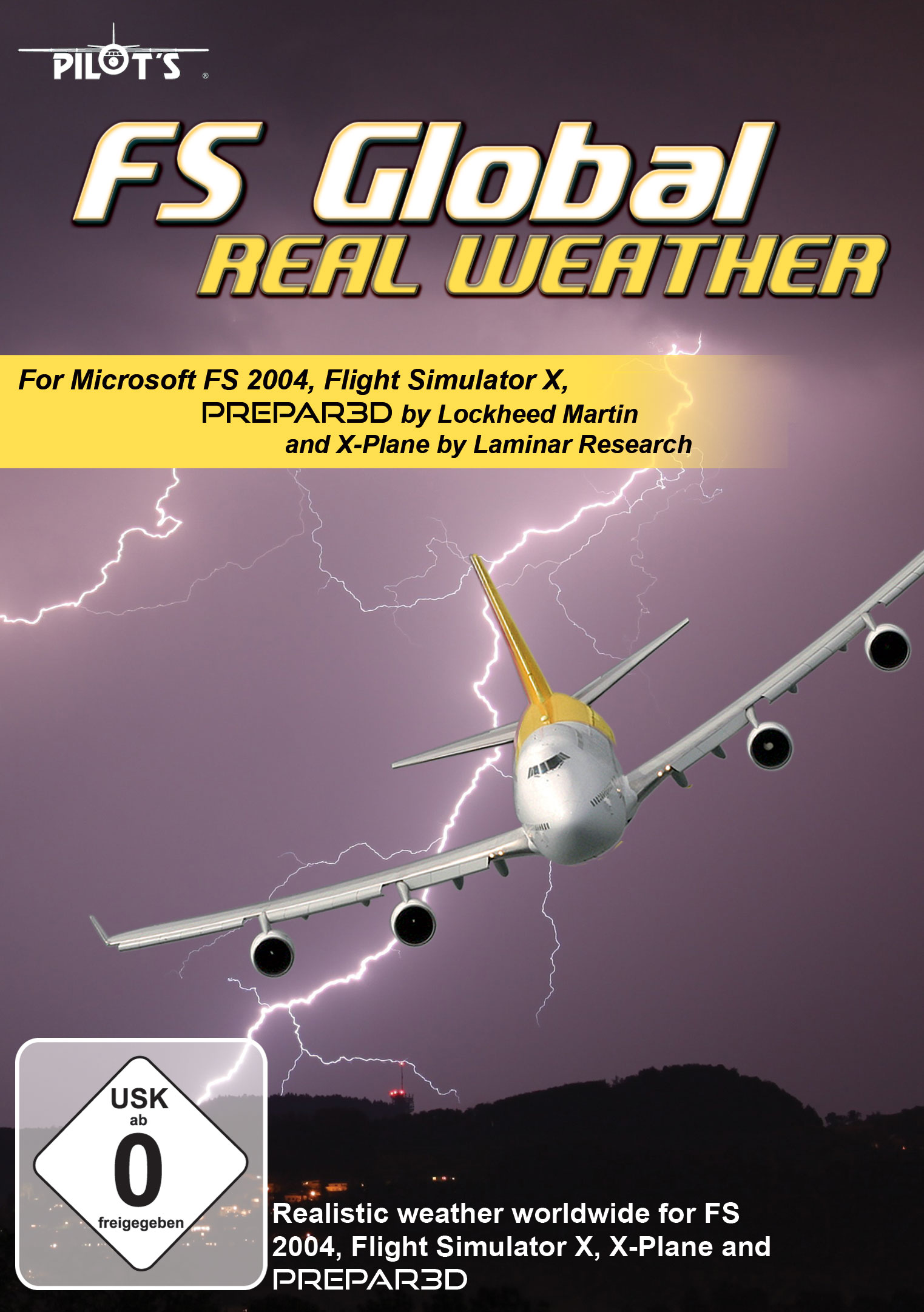 will fs global real weather v1.7 work in p3d v4