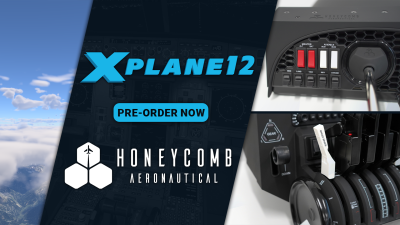 Pre-order X-Plane 12 now & win Honeycomb Hardware