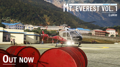 Aerosoft Mt. Everest Airports Vol. 1 out now
