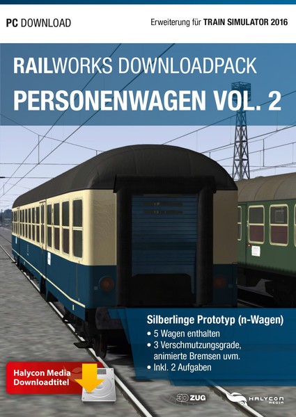 Railworks Downloadpack - Personenwagen Vol. 2