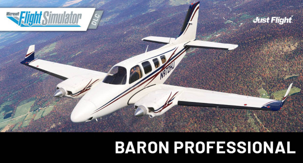 Just Flight - Black Square - Baron Professional MSFS
