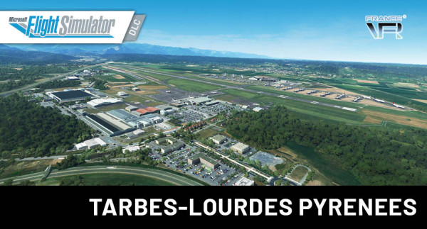 France VFR - LFBT - Tarbes-Lourdes Pyrenees MSFS