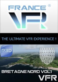 Bretagne VFR Nord Vol. 1 P3D V4/V5