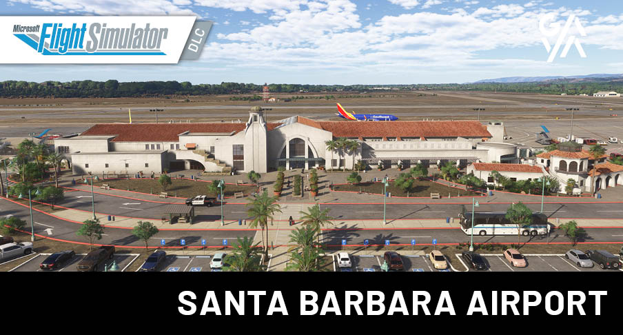 Gaya Simulations - KSBA - Santa Barbara Municipal Airport