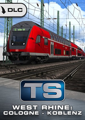 West Rhine Cologne - Koblenz Route Add-on