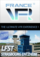 France VFR - LFST - Strasbourg Entzheim P3D V4/V5 France VFR - LFST - Strasbourg Entzheim P3D V4/V5