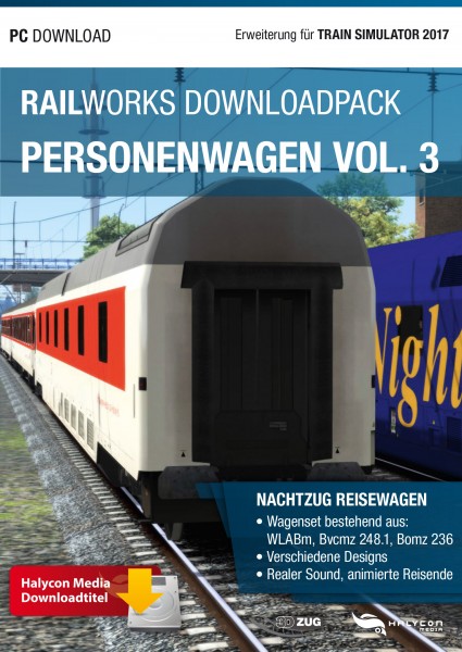 Railworks Downloadpack Personenwagen Vol. 3