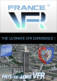 France VFR - Pays-de-Loire VFR P3D V4/V5