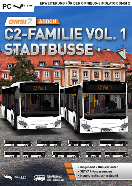 OMSI 2 Add-on C2 Family Vol. 1 City Buses