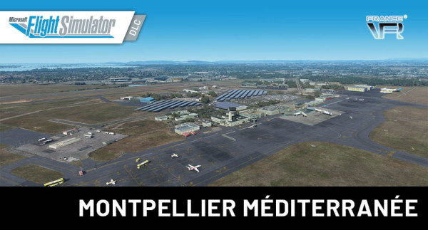 France VFR - LFMT - Montpellier Méditerranée MSFS