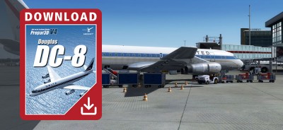 Douglas DC-8 para Prepar3D V4