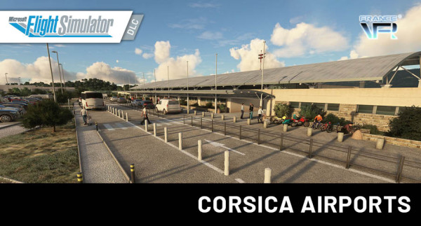 France VFR - Corsica Airports Pack MSFS