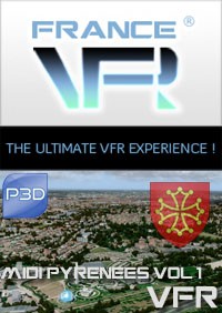 Midi-Pyrénées VFR Vol. 1 P3D V4/V5