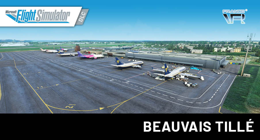 France VFR - LFOB - Beauvais Tillé MSFS