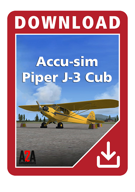 Accu Sim Piper J 3 Cub Aerosoft Shop